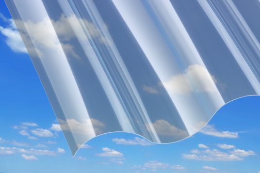 
                                                            PVC corrugated sheets, P5, clear
                                                    
