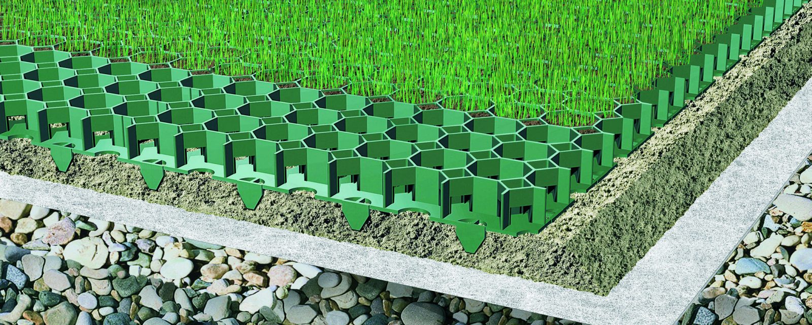 Substructure lawn grids