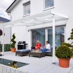 Premium terrace roof kit white 4x3m