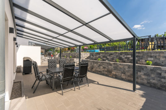 
                                                            Premium terrace roof kit anthracite 8x5m
                                                    