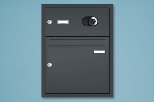 
                                                            Letterbox system video anthracite
                                                    