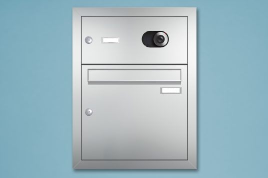 
                                                            Letterbox system video stainless steel
                                                    
